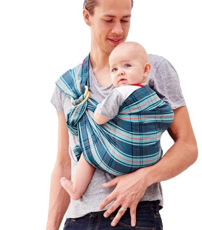 Mamaway Vintage Check Baby Ring Sling