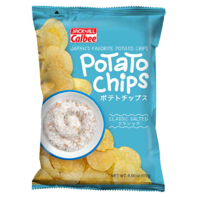 Calbee Potato Chips Classic Salted  170g
