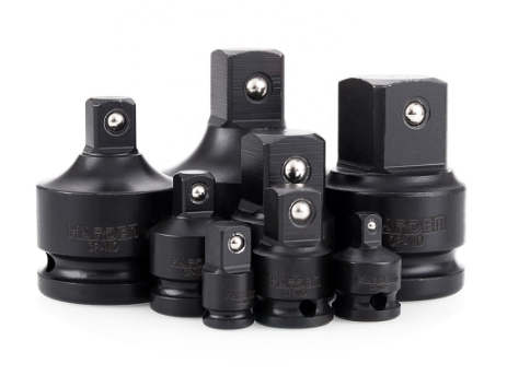 Harden Universal Adaptor (Industrial) Crmo Impact Wrenches 1/2"F3/8"M, 1/2"F 3/4"M