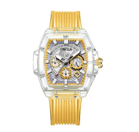 ORIGINAL Watch for men Quartz Fashion Waterproof wacth Sports Silicone Strap Calendar luminous 4