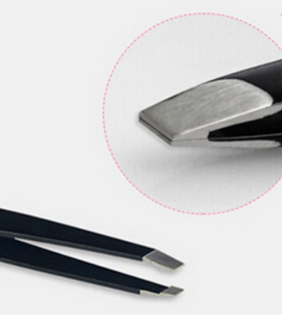 Shaving & Hair Removal Stainless Steel Eyebrow Clip Tweezers Makeup Beauty Tools