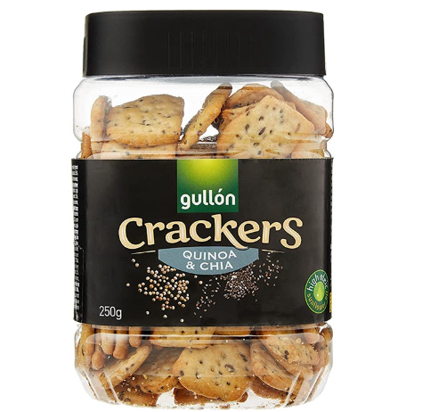 Gullon Crackers Quinoa & Chia 250g