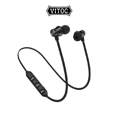Vitog XT11 wireless Bluetooth Headphones Running Sport Earphones BT 4.2 with Mic MP3 Earbud