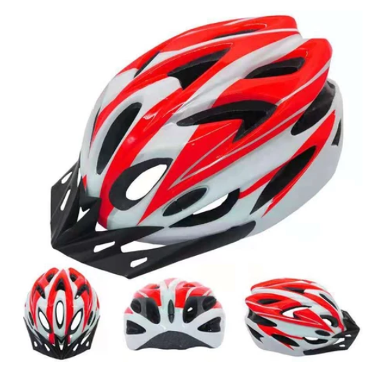 Cycling Helmet One-Piece Bicycle Folding Helmet Bicycle Helmet Men and Women Light Helmet Mountain H6