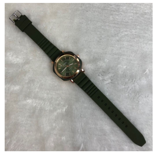 [HS] RUBBER analog stylish watch for women 005