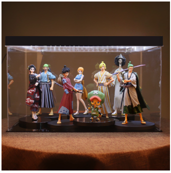 18cm Anime One Piece Pirate Warriors Monkey D Luffy Roronoa Zoro Sanji Usopp Action Figures Toys