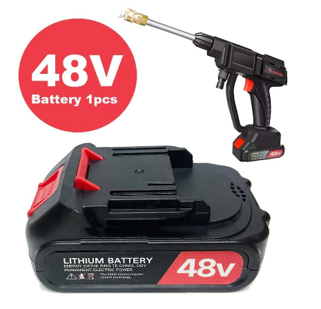 Senda Wireless Car Washer 48V Lithium Single Battery Portable High Pressure Washer Clean Water Gun