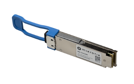 MikroTik XQ+31LC10D - 100Gbps, 10km QSFP28 Module - Single Mode Dual LC UPC - 1296/1300/1305/1309nm