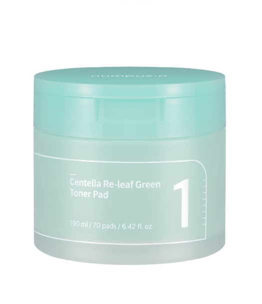 No.1 Centella Re-leaf Green Toner Pad 190ml 70 Pads