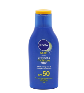 Nivea Sun Protect & Moisture Sunblock Lotion with SPF50 75ml