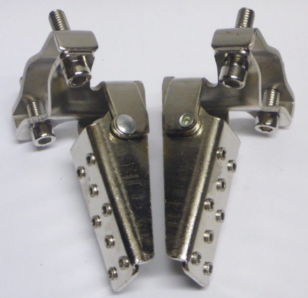 Motorcycle Universal Shock Footrest Pair