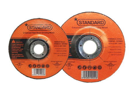 STANDARD Grinding Wheel 100x6x16mm Resin Power Tool High Quality Hardware Tools (SD5662-65)