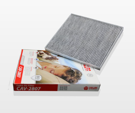 Sakura Bio Guard Cabin Air Filter Cav2807 for Hyundai Accent 2011-2018, Rio 2006-2018