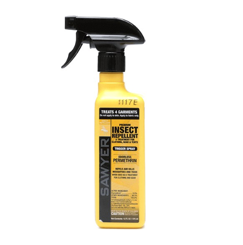Sawyer Permethrin Premium Insect Repellent Fabric Treatment - 370ml