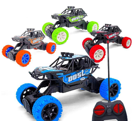 Children\'s Remote Control Car Four-way Climbing Car Electric Remote Control Car Toy Remote Control