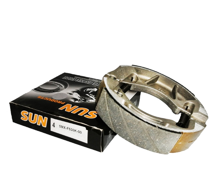 SUN Brake Shoe w/spring & Canal for Mio, Sniper, Aerox, FZ, SZ (5MX-F530K-00)