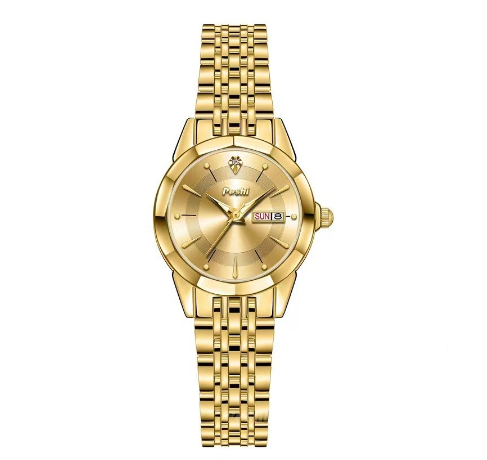 Binbond Original Luxury Watch Waterproof Couple Watch Simple Business Quartz Watch Casual Stainless Steel Wrist Watch F1