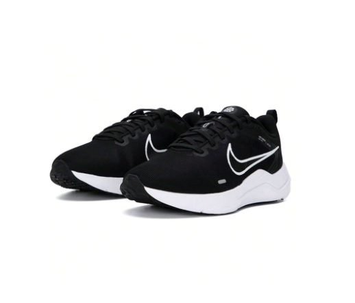 Nike Black Shock Absorbing Running Shoes For Men