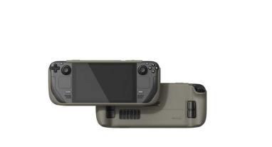 Skull & Co. Grip Case For Steam Deck (Cayote Gray) (SDGC-CYGR)