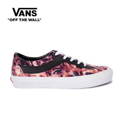 Vans Bold Ni (Shroom Dye) Tie Dye/Black Suede Sneakers For Mens
