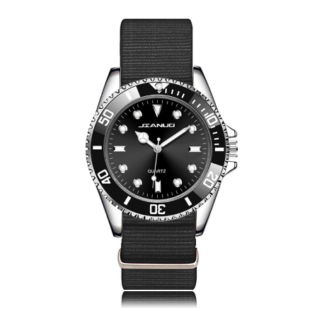 Classic business multicolor water ghost watch men's steel band quartz watch couple watch 008