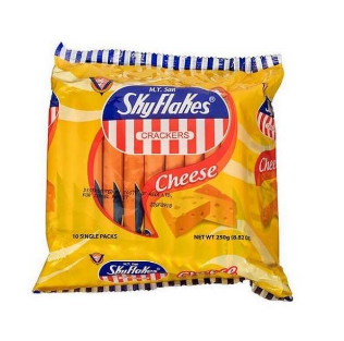 Skyflakes Crackers Cheese Flavor 25g x 10s
