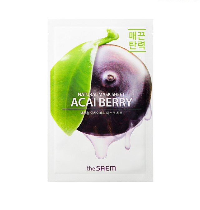 The Saem Natural Acai Berry Mask Sheet