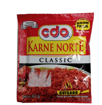 Cdo Karne Norte Baon Pack 60g