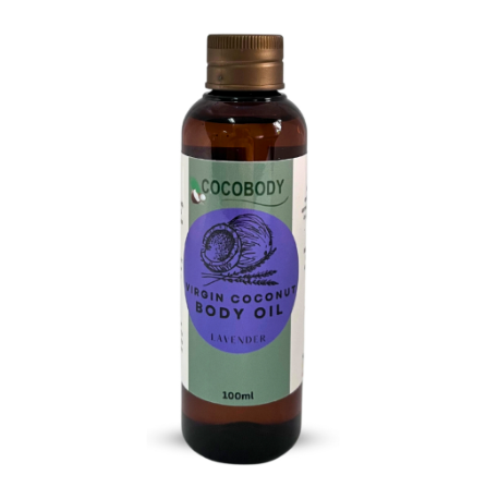 Cocobody Virgin Coconut Body Oil Lavender 100ML