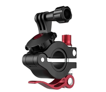 Action Camera Adjustable Bicycle Rack Metal Frame Clamp Clip Mount for Sunnylife TY-Q9266