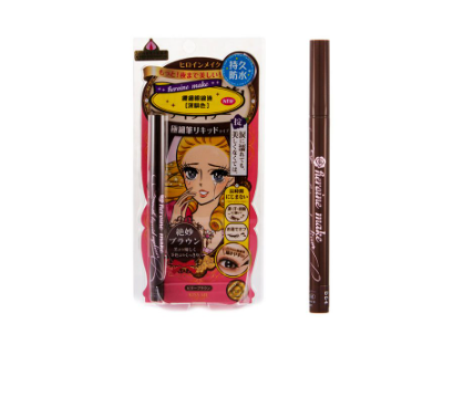 Kiss Me Smooth Liquid Eyeliner Super Keep No.: Bitter Brown (1PC)
