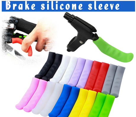 Silicone Bicycle Lever Grips Bike Brake Handle Cover Sleeve Bike Brake Lever Protector