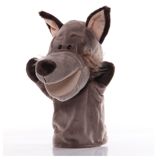 Animal Hand Puppet Cartoon Plush Toys Educational Pretend Telling Story Doll Kid Gifts D16