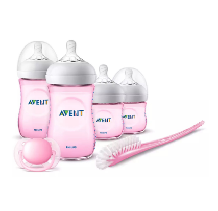 Philips AVENT Natural Newborn Starter Set Pink