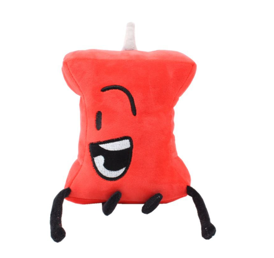 30cm Battle For Dream Island Plush Toy Flower Leafy Firey Block Waterdrop Stuffed Toys Kids Babys Fans Birthday Xmas Gift BD13