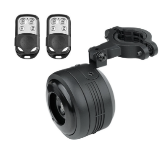 Wireless Bike Electronic Horn Remote Control Anti-Theft Bicycle Alarm Bell Q84C