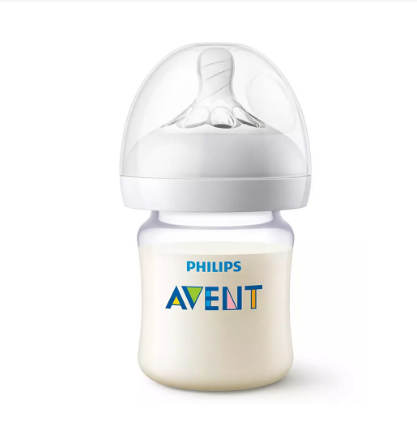 Philips AVENT 4oz Natural Premium Baby Bottle