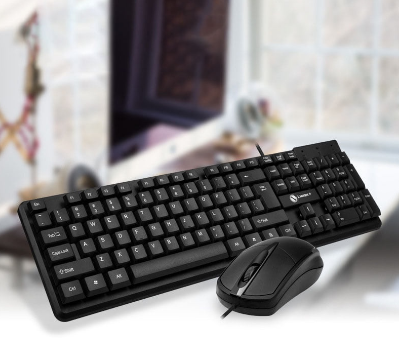 Limeide T13 104 Keys Basic Interface Game Gaming USB Keyboard and Mouse Combo Bundle Set
