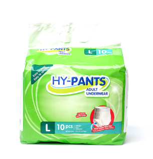 Hy-Pants Adult Underwear Large 10's