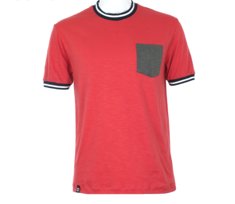 Cubic Men Round Neck Tees T-shirt Slub Jersey Shirt Top Top for Me
