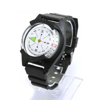 Waterproof Wrist Compass for Outdoor Hiking Camping Diving High Precision Professional Wrist Diving Compass 50 M/164FT