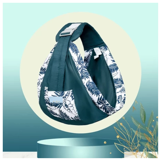 Baby Carrier Sling Wrap Carrier for Baby 2in1 Carrier with Hip Seat for 0-12 Months BC9