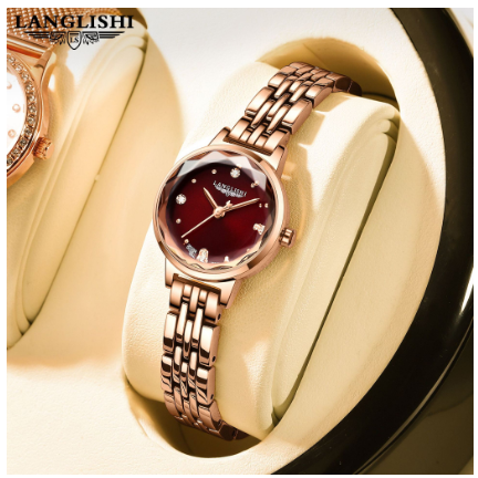 POEDAGAR authentic watch for women sale original waterproof 2023 elegant korean style stainless steel quartz  Watch RED