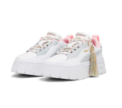 PUMA Mayze Stack Fashion Women's Sneakers (White)