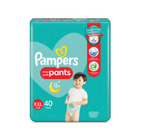 Pampers Baby Dry Pants Diapers XXL 40s x 3 packs (120 pcs) - 15-25kg