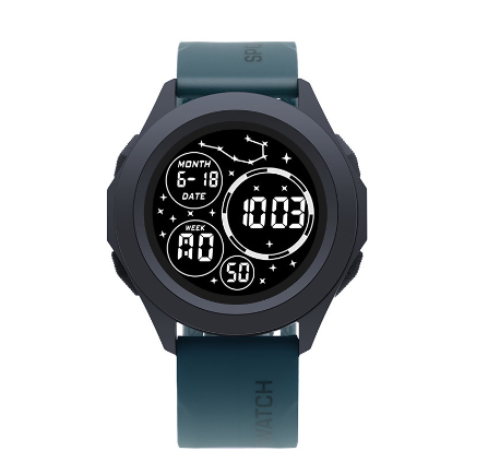 POSHI Original Men Watch Fashion Chronograph Countdown Alarm Watch LED Outdoor Swimming Waterproof Men's Sports Watch For Man M6