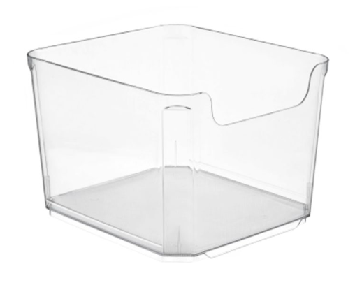 Furniture Source Varina Open Bin Large (Clear)