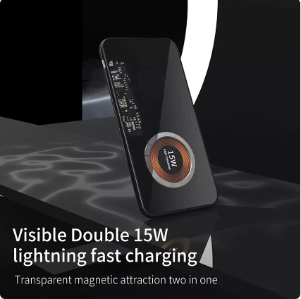 3 in 1 Dual 15W Magnetic Wireless Chargers Aluminum Alloy Glass Charger Station For iPhone 11 12 13 14 Pro Airpods watch 6 7 SE2