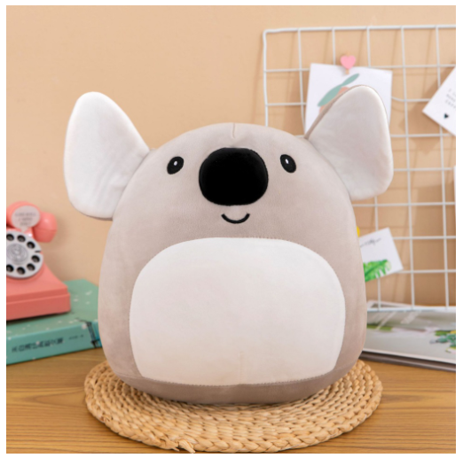 30cm Squishmallow Strawberry Pineapple Avocado Pig Plush Pillow Dinosaur Doll Christmas Tree Doll C14