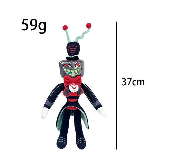 Hazbin Hotel Plush Helluva Boss Vaggie Alastor The Circus Fat Nuggets Dolls & Stuffed Toys Kid Gift Home Decor Toys for Boys Girls M21